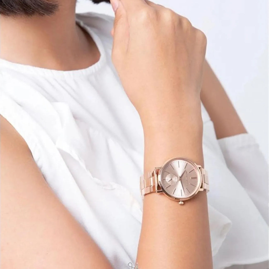 MICHAEL KORS MK3501 ROSE GOLD ELEGANCE - STYLISH WOMEN'S WATCH WITH MODERN CHARM-i-Watch-3