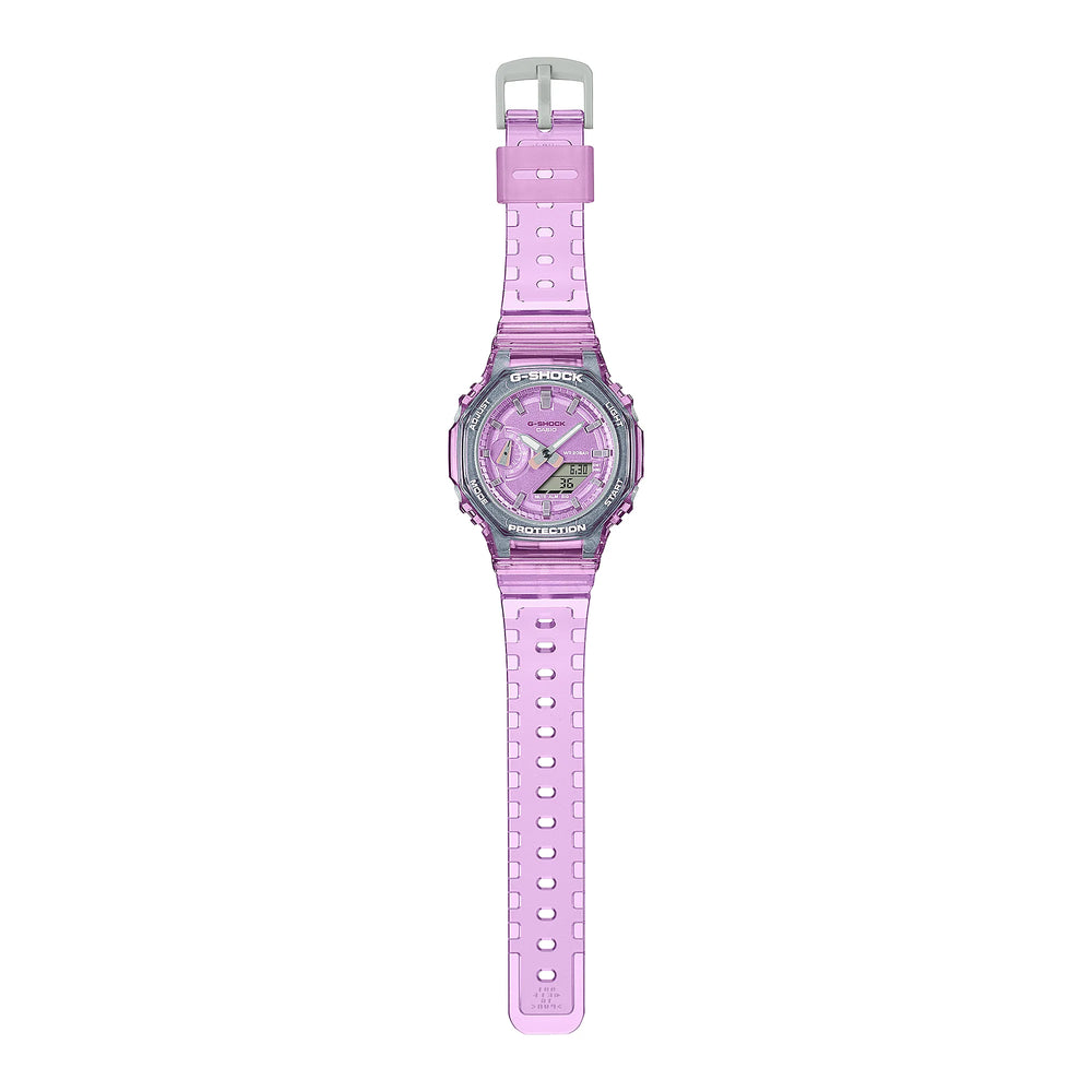 G-Shock Women's Pink Resin Watch, Sporty Style | Gma-S2100sk-4adr by i-watch