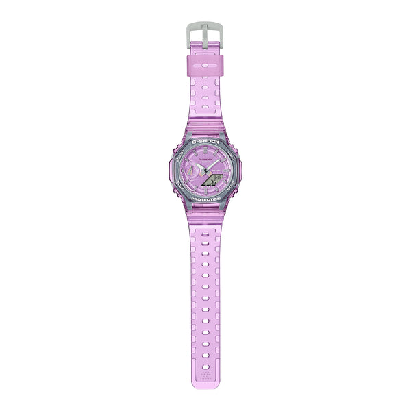 G-Shock Women's Pink Resin Watch, Sporty Style | Gma-S2100sk-4adr by i-watch