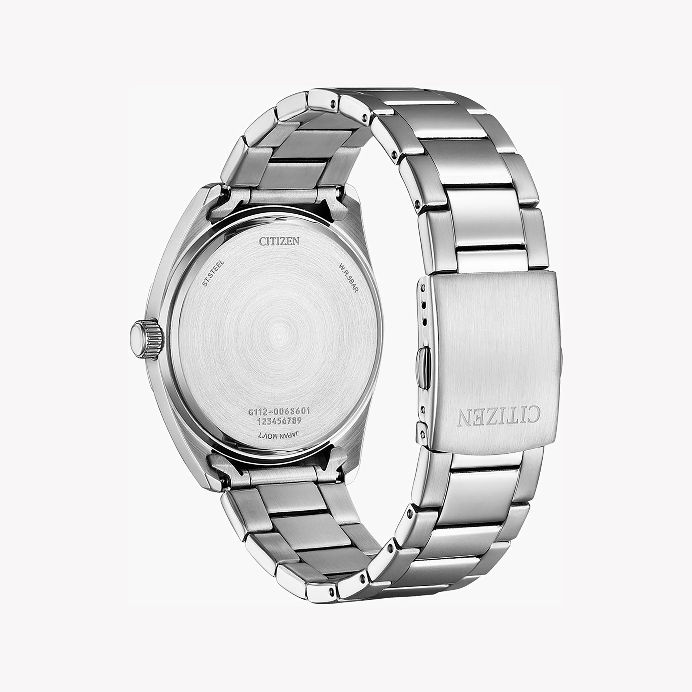 CITIZEN BI5110-54A - ELEGANCE UNLEASHED: MENS PRECISION TIMEPIECE in Silver Stainless Steel