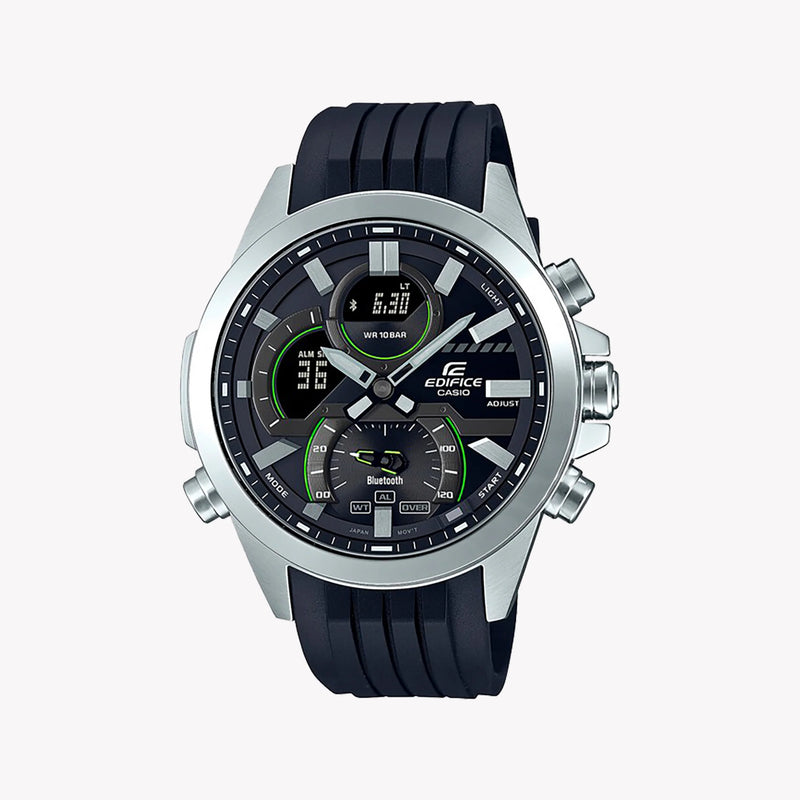 EDIFICE ECB-30P-1AEF - DYNAMIC VERSATILITY MEN'S WATCH WITH SLEEK DESIGN & PRECISION MOVEMENT
