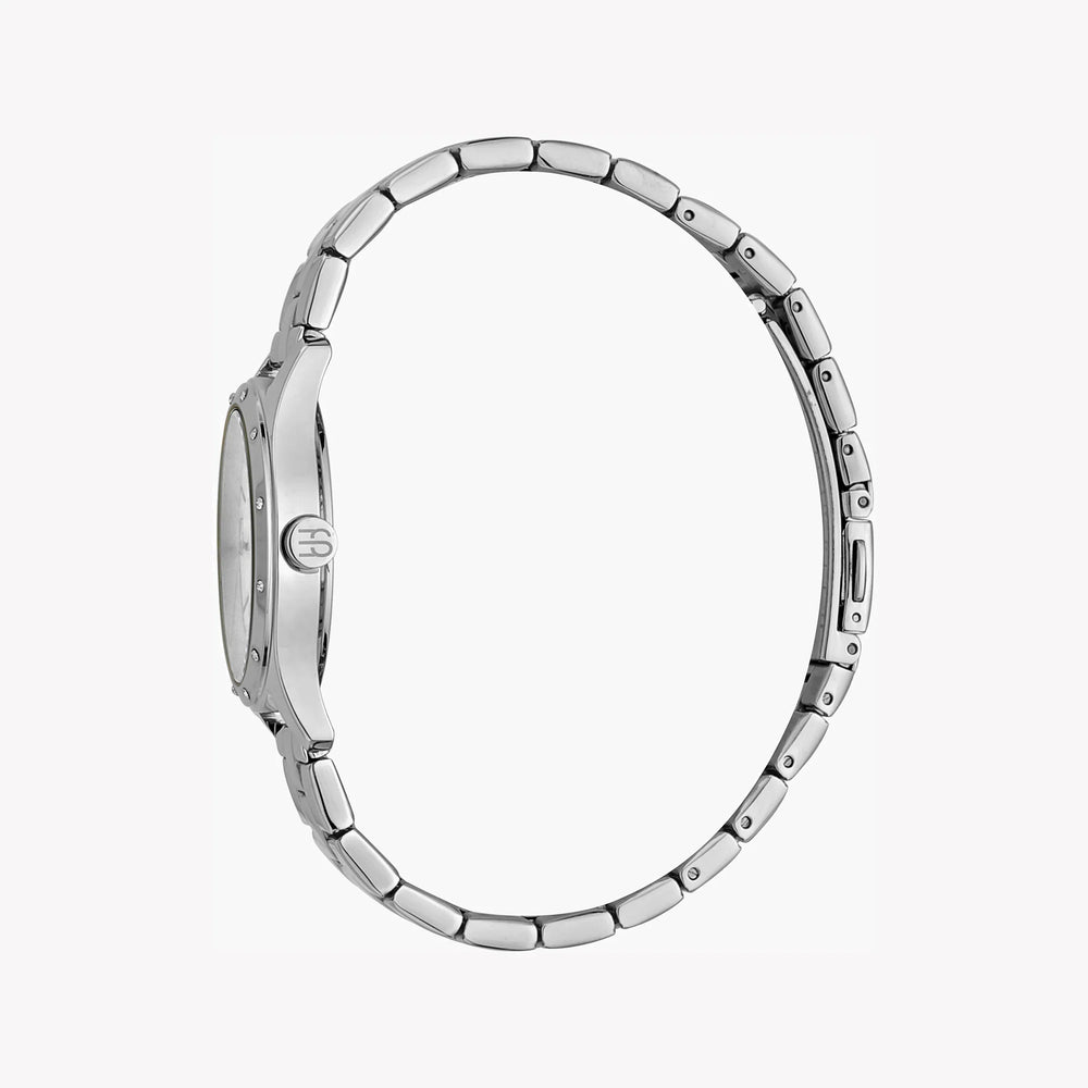 Esprit Women's Silver Stainless Steel Watch, Silver Dial | Es1l164m0025 by i-watch