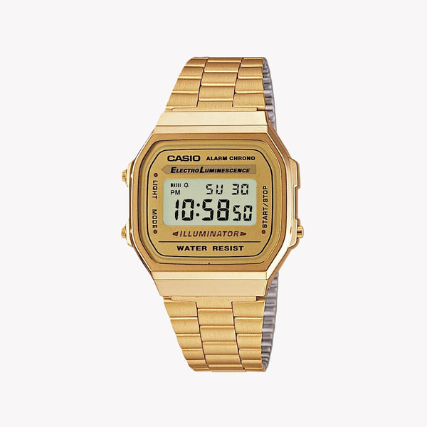 Casio Unisex Resin/Metal Watch, Gold | A168wg-9ef by i-watch