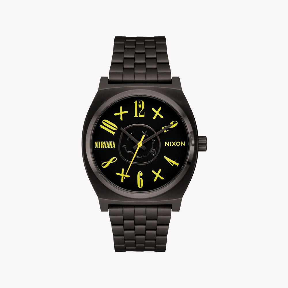 Nixon Men's Black Stainless Steel Watch, Black Dial | A1419-5275 by i-watch