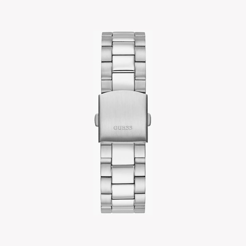 Guess Men's Silver Stainless Steel, Black Dial | Gw0542g1 by i-watch