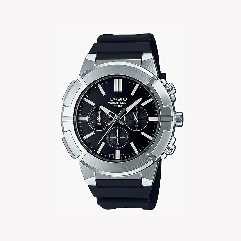 Casio Mtp-E500-1avdf Adventure-Ready - Stylish Men's Analog Watch With Chronograph by i-watch