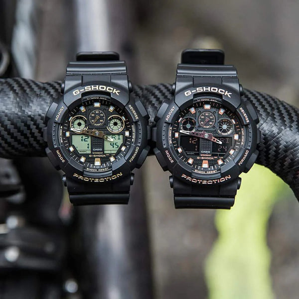 Casio G-Shock Ga-100gbx-1a9dr Bold Black - Unstoppable Style & Functionality Men's Watch by i-watch