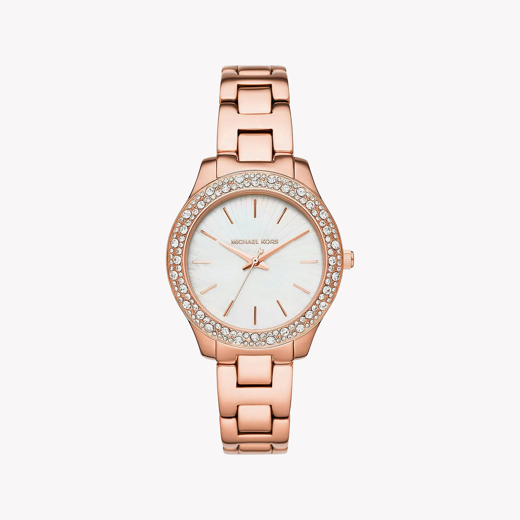 MICHAEL KORS MK4557 ROSE GOLD ELEGANCE - CHIC WOMEN'S TIMEPIECE FOR EVERY OCCASION