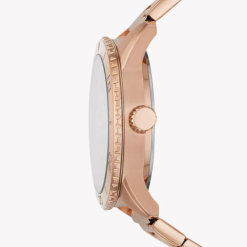 Fossil Women's Rose Gold Watch, Stainless Steel | Bq3596 by i-watch