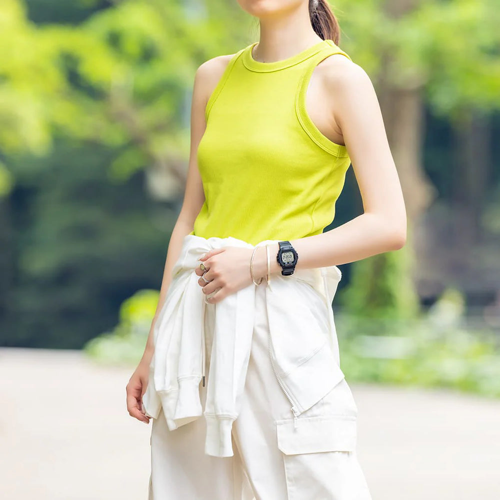 Casio Lws-2200h-1avdf Sporty Elegance - Active Women's Watch With Black Resin Band & Digital Display by i-watch