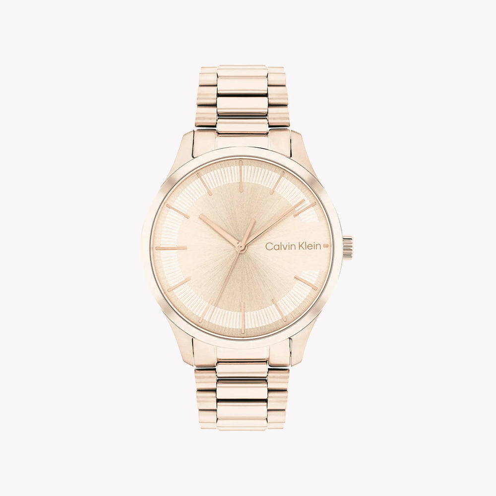 Ck Calvin Klein Women's Rose Gold Watch, Stainless Steel | K3m221c6 by i-watch