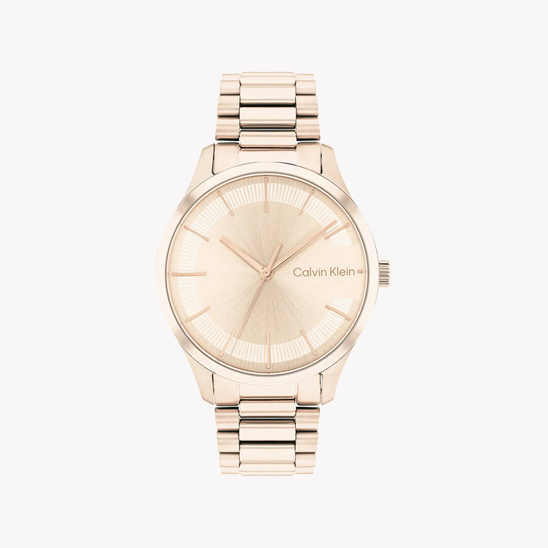 Ck Calvin Klein Women's Rose Gold Watch, Stainless Steel | K3m221c6 by i-watch