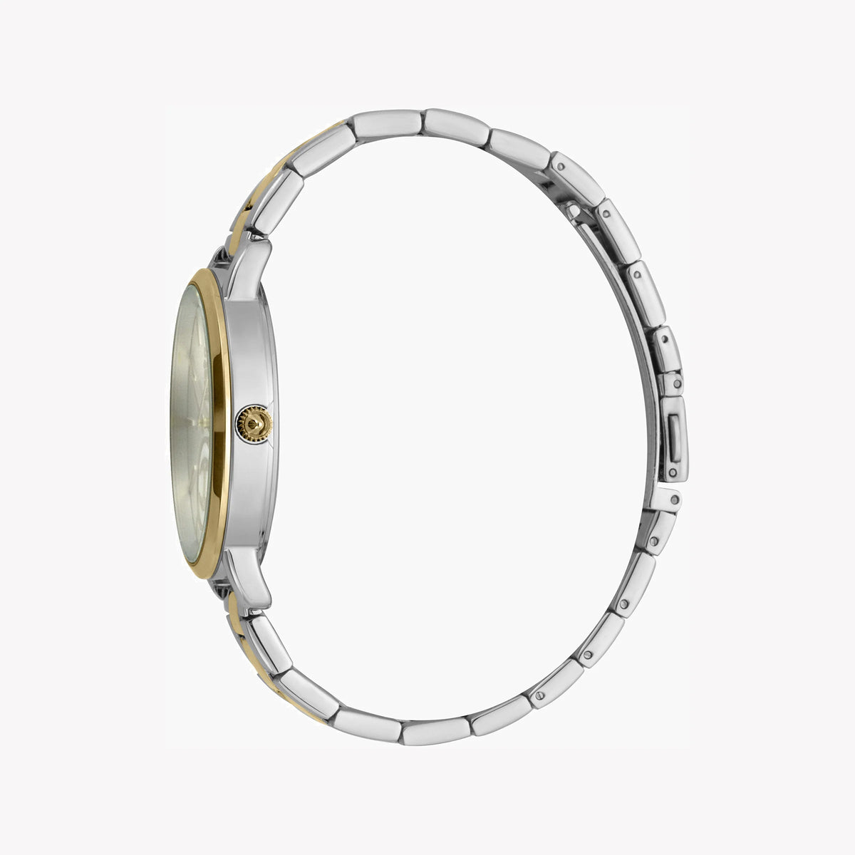 JUST CAVALLI Women's Watch with Silver Stainless Steel Case and Silver & Gold Stainless Steel Band