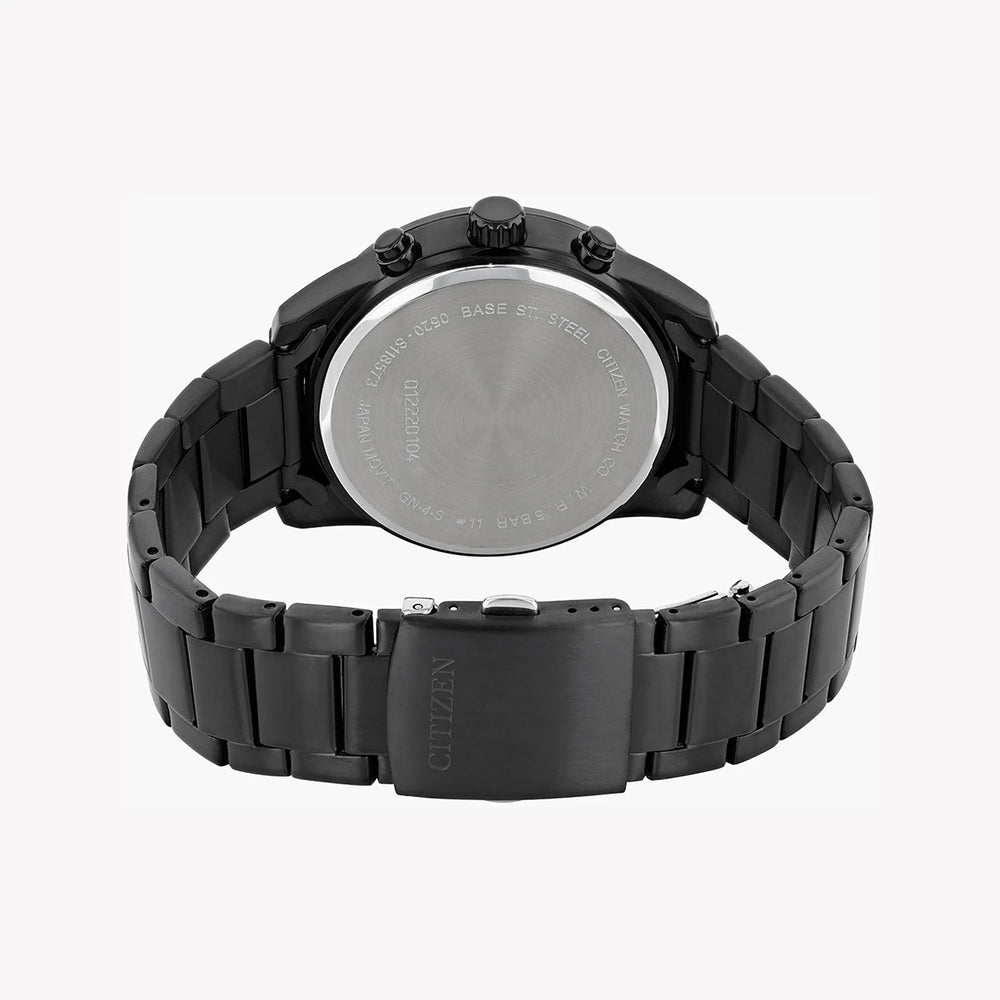 Citizen An8167-53x - Bold Adventurer Men's Chronograph Watch In Brown & Black Steel by i-watch