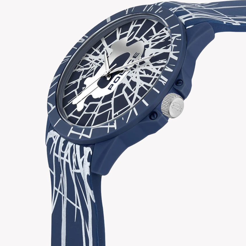 POLICE PEWUM2119561 - UNMATCHED ELEGANCE: BLUE STAINLESS STEEL MEN'S WATCH-i-Watch-2