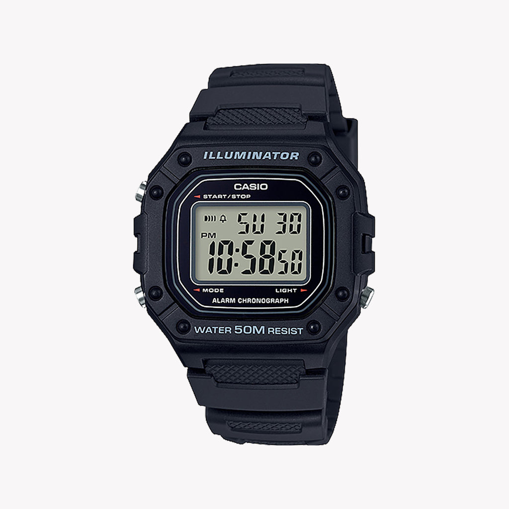 CASIO W-218H-1AVDF ADVENTURE READY - STYLISH & RELIABLE MEN'S WATCH WITH RESILIENT DESIGN
