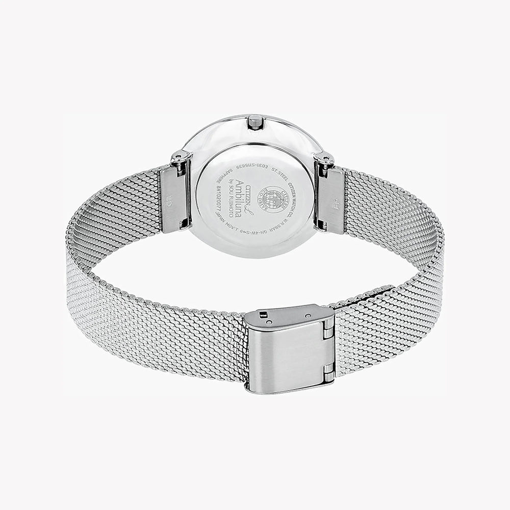 Citizen Em0640-82d - Elegant Timepiece For Modern Women, Stylish Silver Dial & Comfortable Fit by i-watch