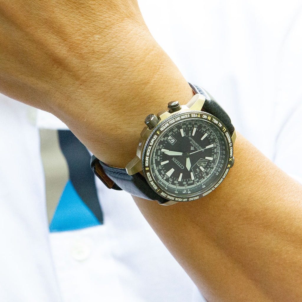 CITIZEN CB0204-14L ECO-DRIVE MASTERPIECE - STYLISH MEN'S WATCH WITH GLOBAL TIME AND WATER RESISTANCE-i-Watch-4