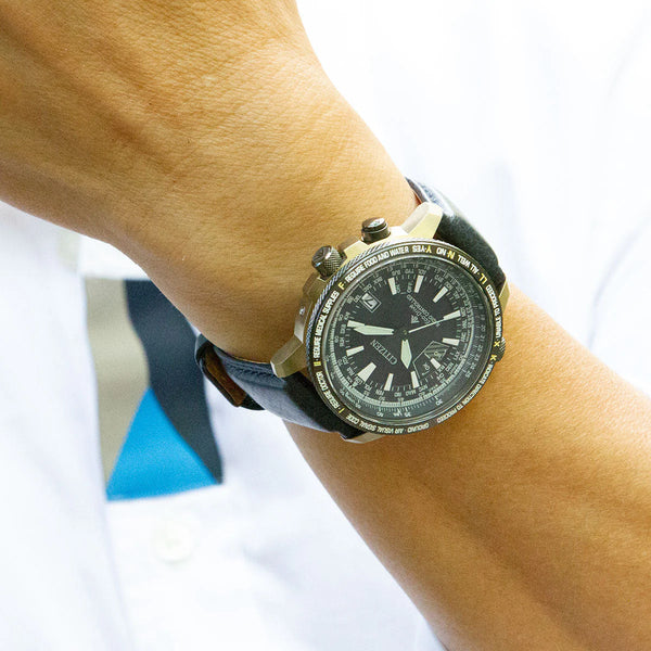 Citizen Cb0204-14l Eco-Drive Masterpiece - Stylish Men's Watch With Global Time And Water Resistance by i-watch