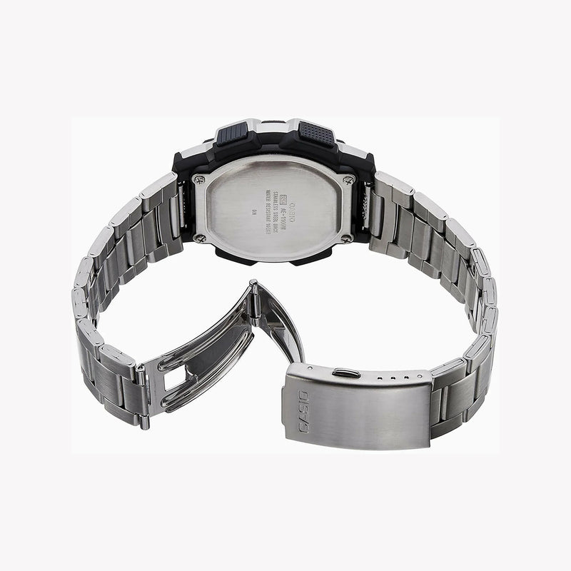 Casio Ae-1100wd-1avdf Adventure Ready - Sporty Silver Digital Timepiece For Men by i-watch