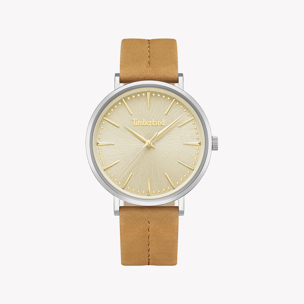 TIMBERLAND TDWGA0029201 RUGGED ADVENTURE - MEN'S STAINLESS STEEL WATCH WITH LEATHER BAND