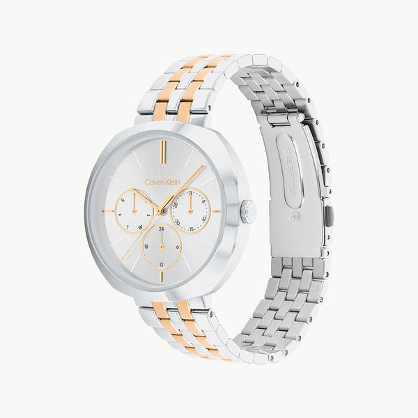 Ck Calvin Klein Men's Silver Watch, Stainless Steel Band | 25200337 by i-watch