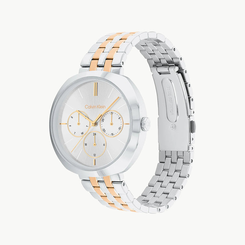 Ck Calvin Klein Men's Silver Watch, Stainless Steel Band | 25200337 by i-watch