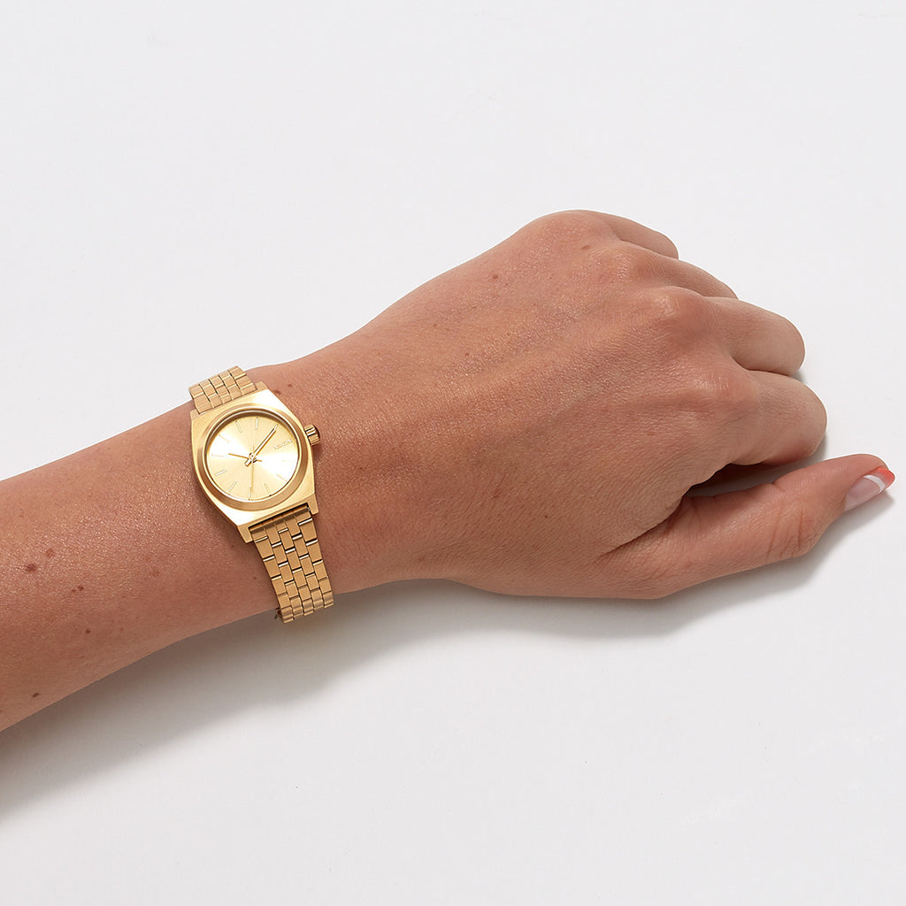 NIXON A399-502 RADIANT ELEGANCE - WOMEN'S GOLD STAINLESS STEEL WATCH WITH VIBRANT DIAL-i-Watch-4