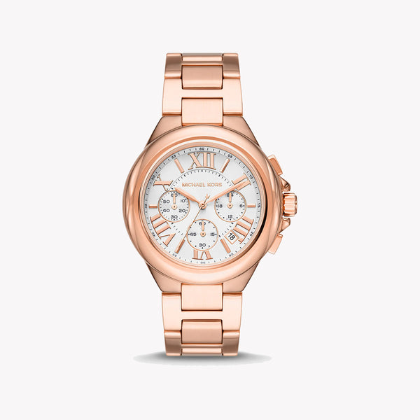 Michael Kors Women's Rose Gold Watch, Silver Dial | Mk7271 by i-watch