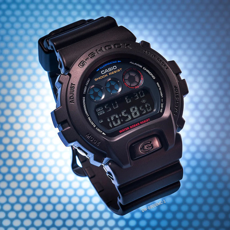 Casio G-Shock Dw-6900bmc-1dr Bold Resilience - Men's Shock-Resistant Black Timepiece by i-watch