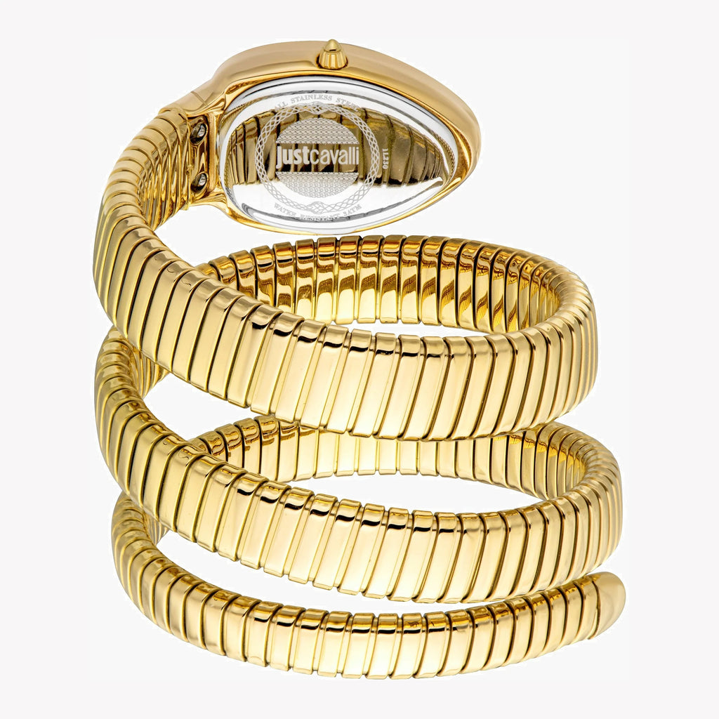 JUST CAVALLI Women's Watch with Gold Stainless Steel Case and Gold Stainless Steel Band-i-Watch-3