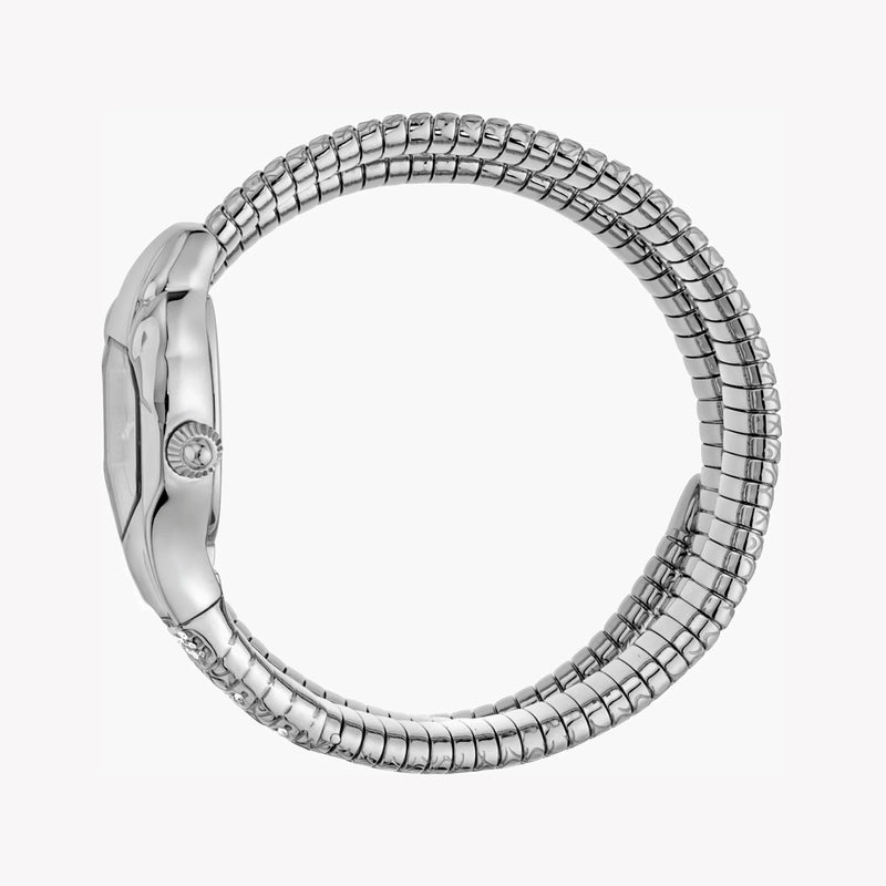 Just Cavalli Women's Silver Stainless Steel Watch, Silver Case | Jc1l112m0015 by i-watch