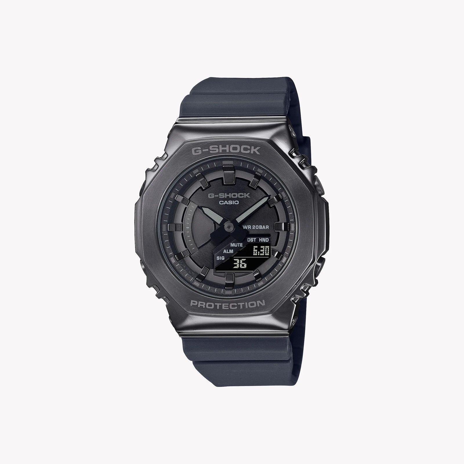 Casio G-Shock Unisex Black Resin & Steel Watch | Gm-S2100b-8aer by i-watch