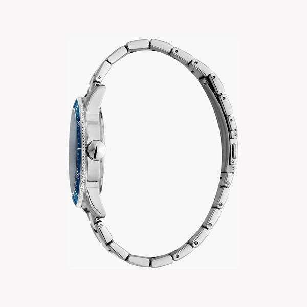 Just Cavalli Men's Silver Watch, Blue Dial | Jc1g179m0075 by i-watch