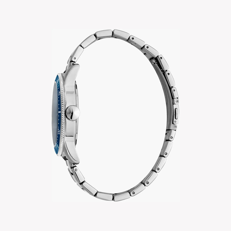 Just Cavalli Men's Silver Watch, Blue Dial | Jc1g179m0075 by i-watch