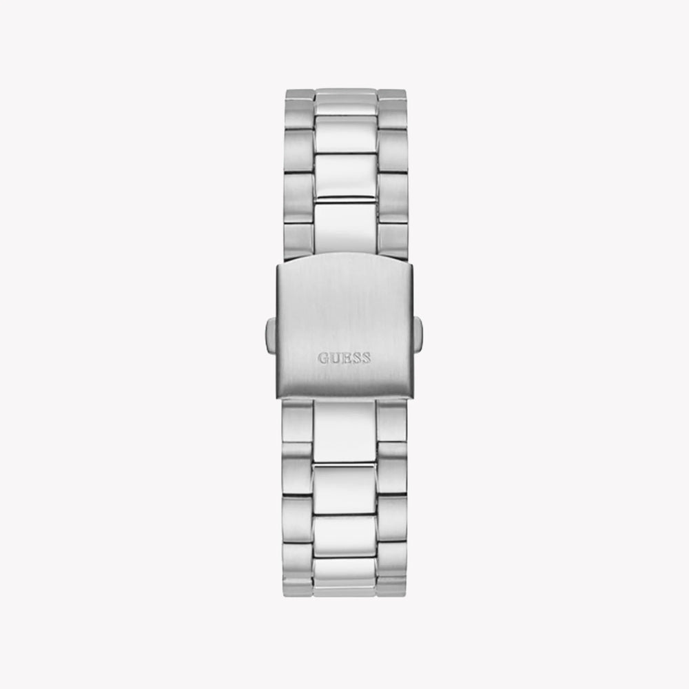 Guess Men's Silver Watch, Blue Dial | Gw0265g11 by i-watch