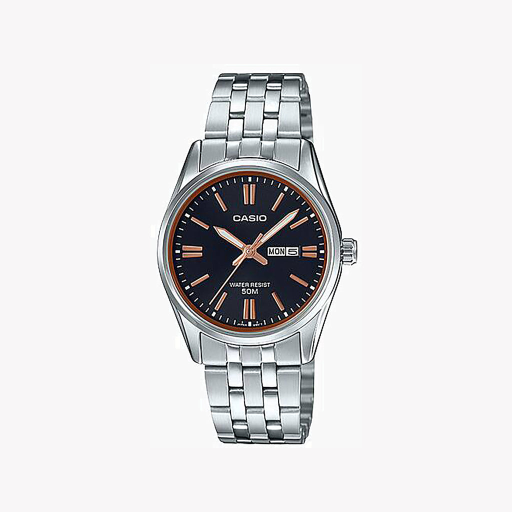 CASIO LTP-1335D-1A2VDF - VIBRANT MULTICOLOR DELIGHT: Stylish Water-Resistant Women's Watch-i-Watch-2