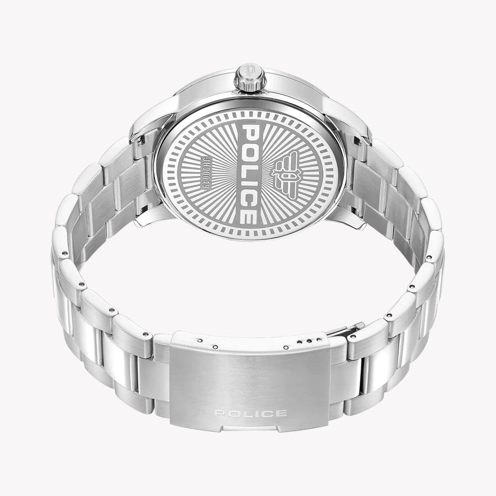 Police Men's Silver Watch, Blue Dial | Pewjh0004903 by i-watch