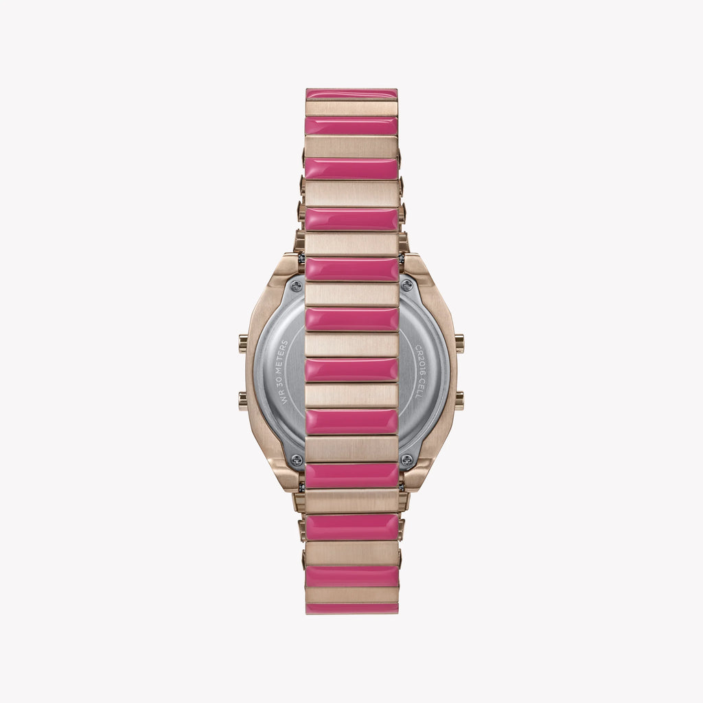 TIMEX T80 ROSE GOLD-TONE EXPANSION - PINK ACCENTS WOMEN'S WATCH - STYLE MEETS FUNCTION-i-Watch-3