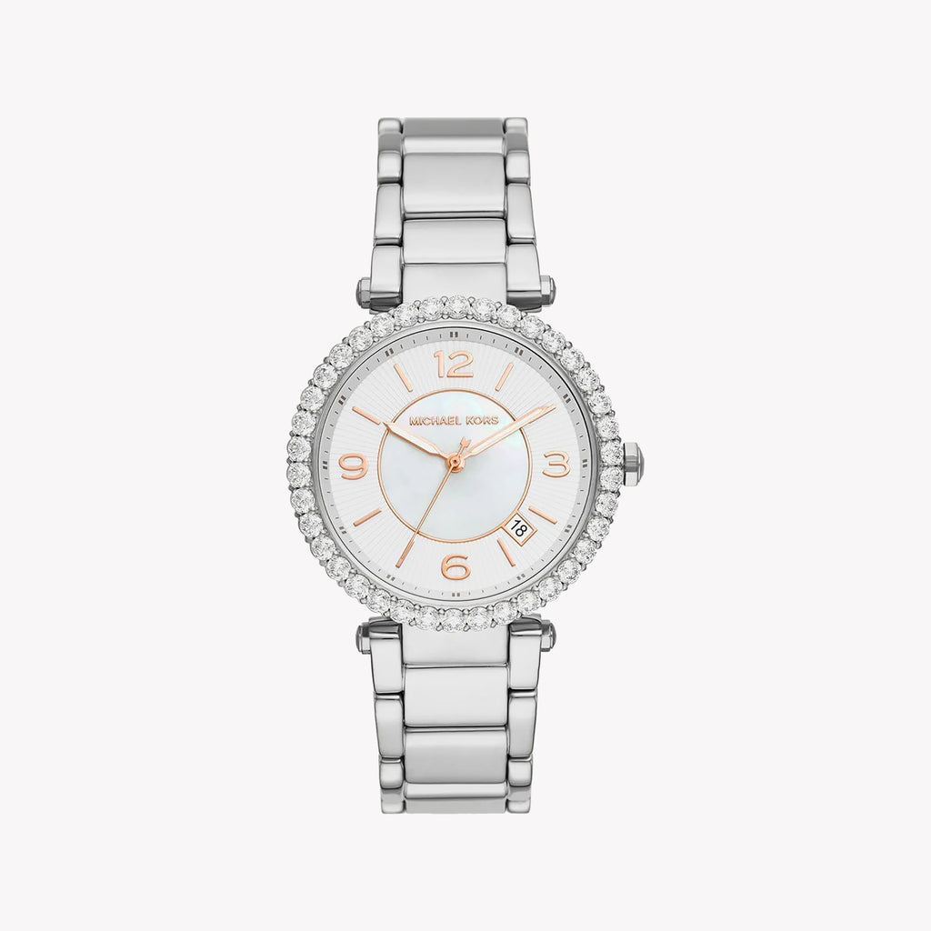 MICHAEL KORS MK4694 CONTEMPORARY CHARM - ELEGANT SILVER WOMEN'S WATCH WITH STAINLESS STEEL BAND