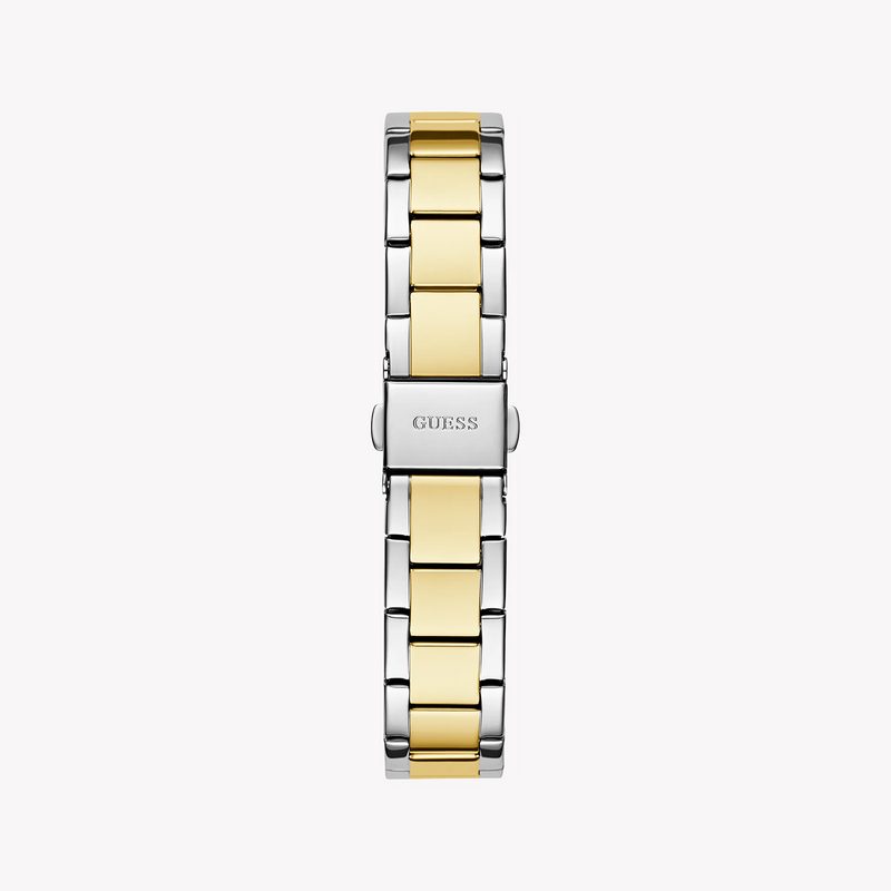 Guess Women's Gold/Silver Watch, Green Dial | Gw0767l4 by i-watch
