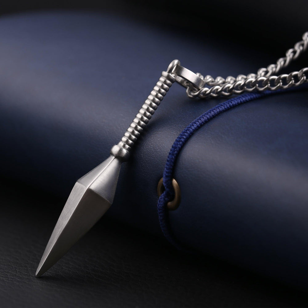 Zink Men's Stainless Steel Necklace - Silver | Zjpd013s by i-watch