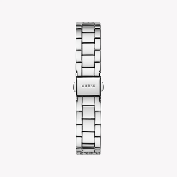 Guess Women's Silver Stainless Steel Watch, Silver Dial | Gw0763l1 by i-watch