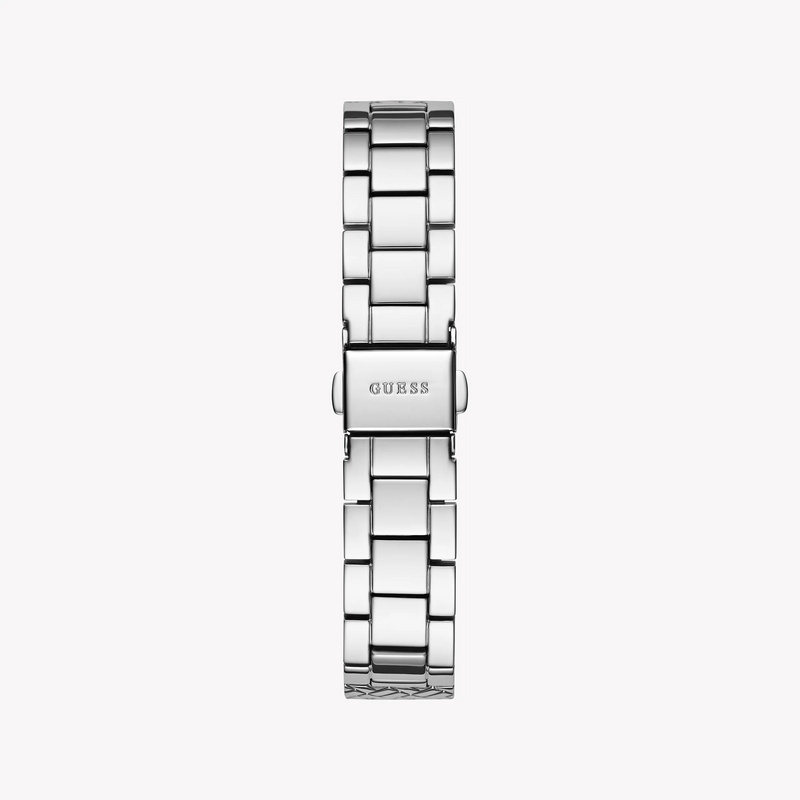 Guess Women's Silver Stainless Steel Watch, Silver Dial | Gw0763l1 by i-watch