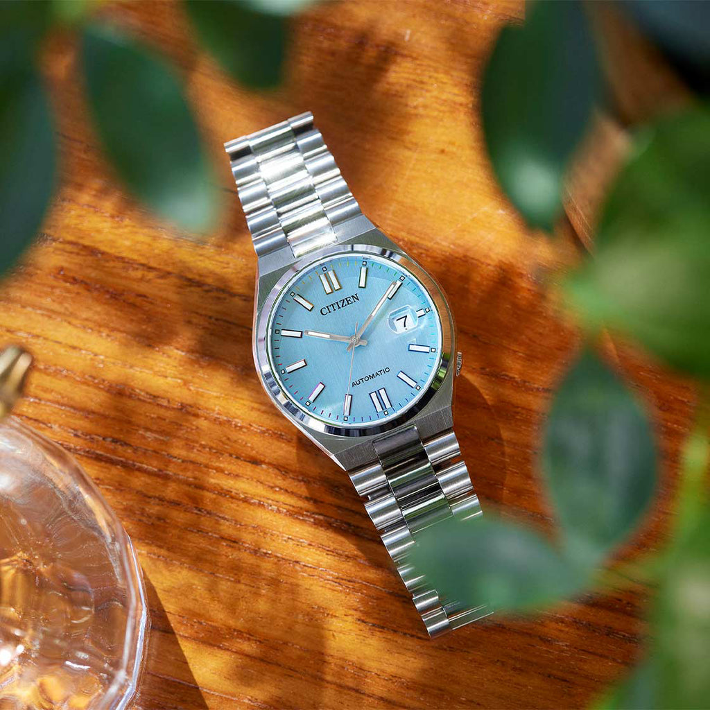 CITIZEN NJ0151-53L - ELEGANT AUTOMATIC MEN'S TIMEPIECE WITH STUNNING BLUE DIAL & STAINLESS STEEL BRACELET-i-Watch-4