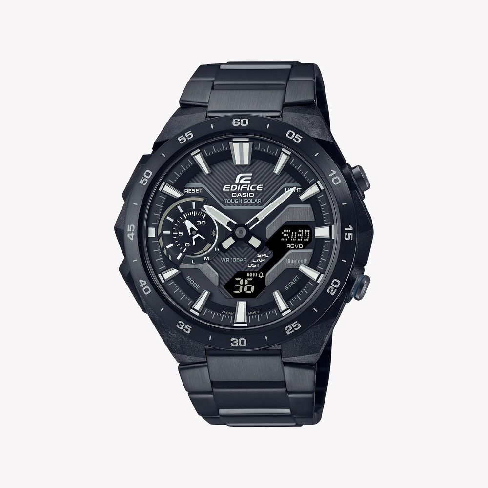 Edifice Men's Black Carbon Watch, Urethan Band | Ecb-2200dc-1aef by i-watch