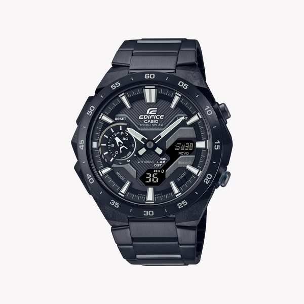 Edifice Men's Black Carbon Watch, Urethan Band | Ecb-2200dc-1aef by i-watch