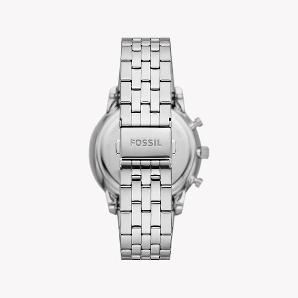 Fossil Men's Silver Watch, Blue Dial | Fs6025 by i-watch