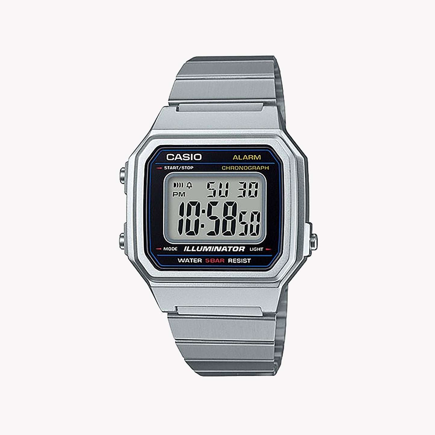 CASIO B-650WD-1ADF Montre unisexe analogique avec boîtier de 41 mm