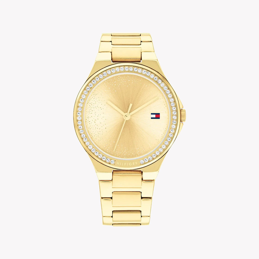 Tommy Hilfiger Men's Gold Watch, Gold Dial | Sku: 1692166 by i-watch
